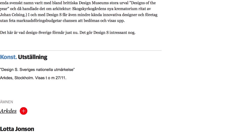 Här ska årets bästa svenska design utses - DN.SE3